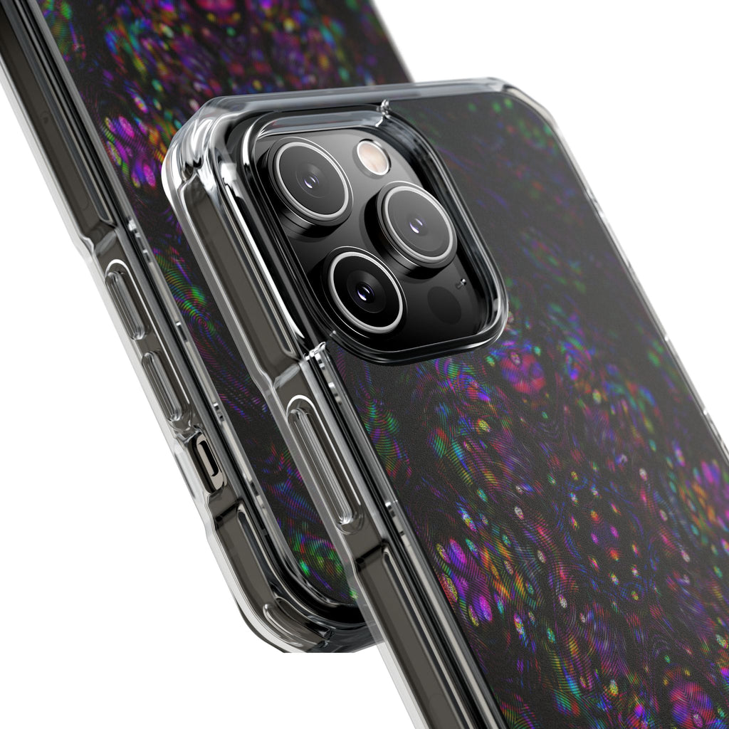 iPhone 14 Magnetic Clear Impact Case - DMT Scribe Tiles No.3