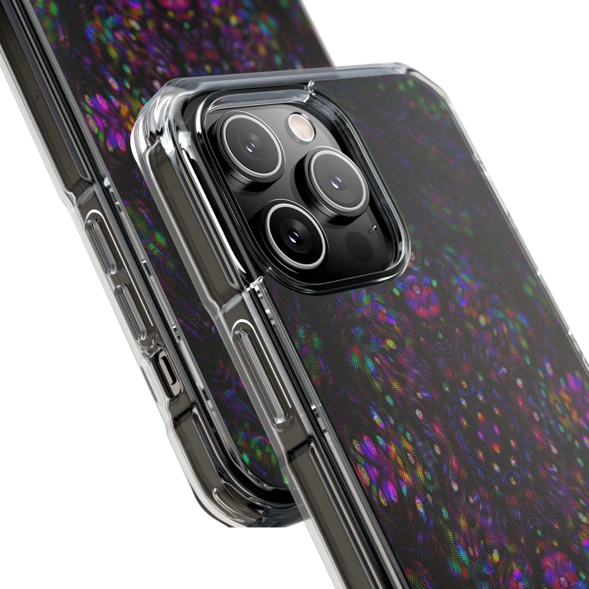 iPhone 14 Magnetic Clear Impact Case - DMT Scribe Tiles No.3
