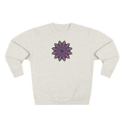 Unisex Crewneck Sweatshirt - Love Light Mandalas No.24
