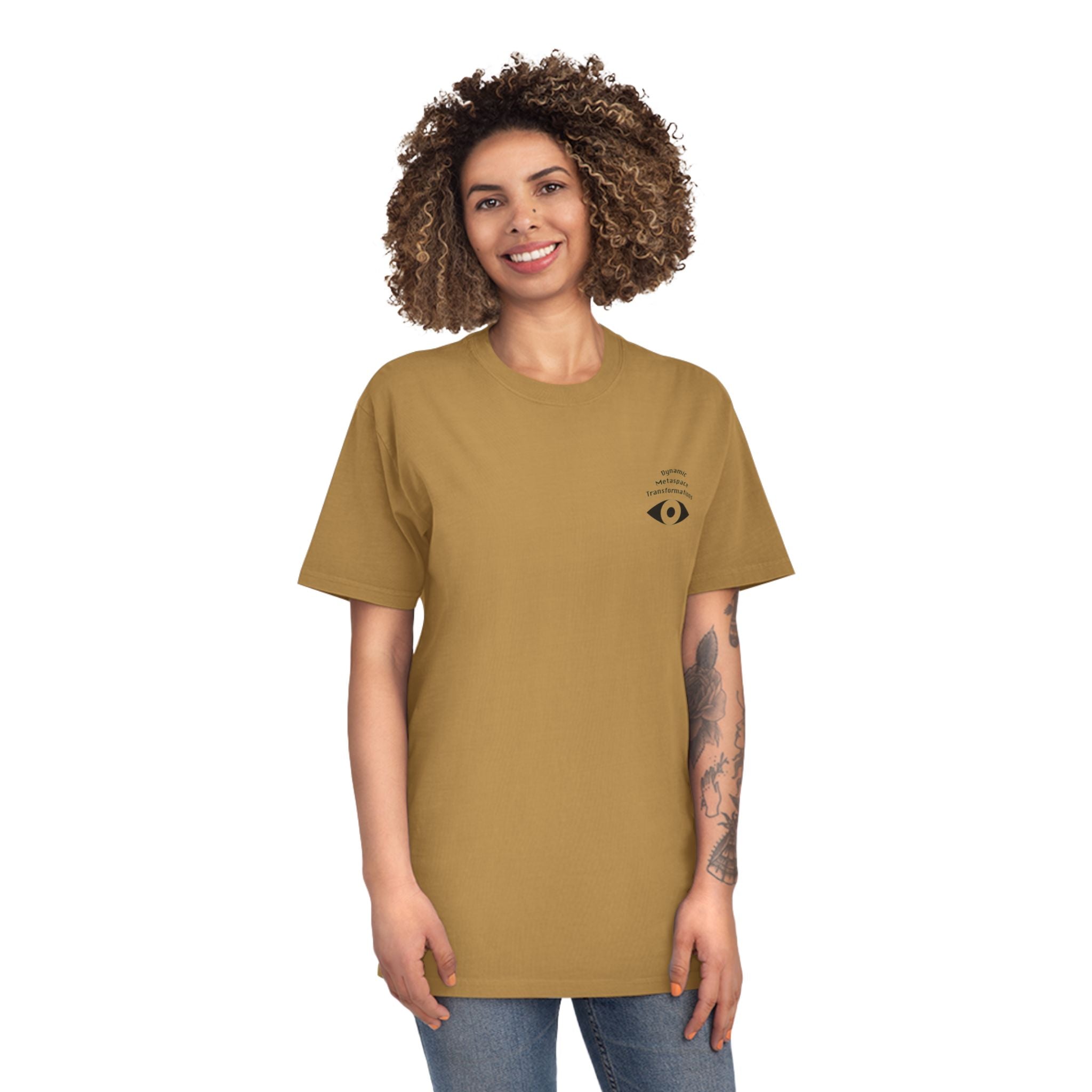 Unisex Faded Shirt (Back) - DMT Seer No.1