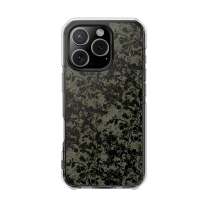 iPhone 16 Magnetic Clear Impact Case - Hidden Weave Series V3 No.25