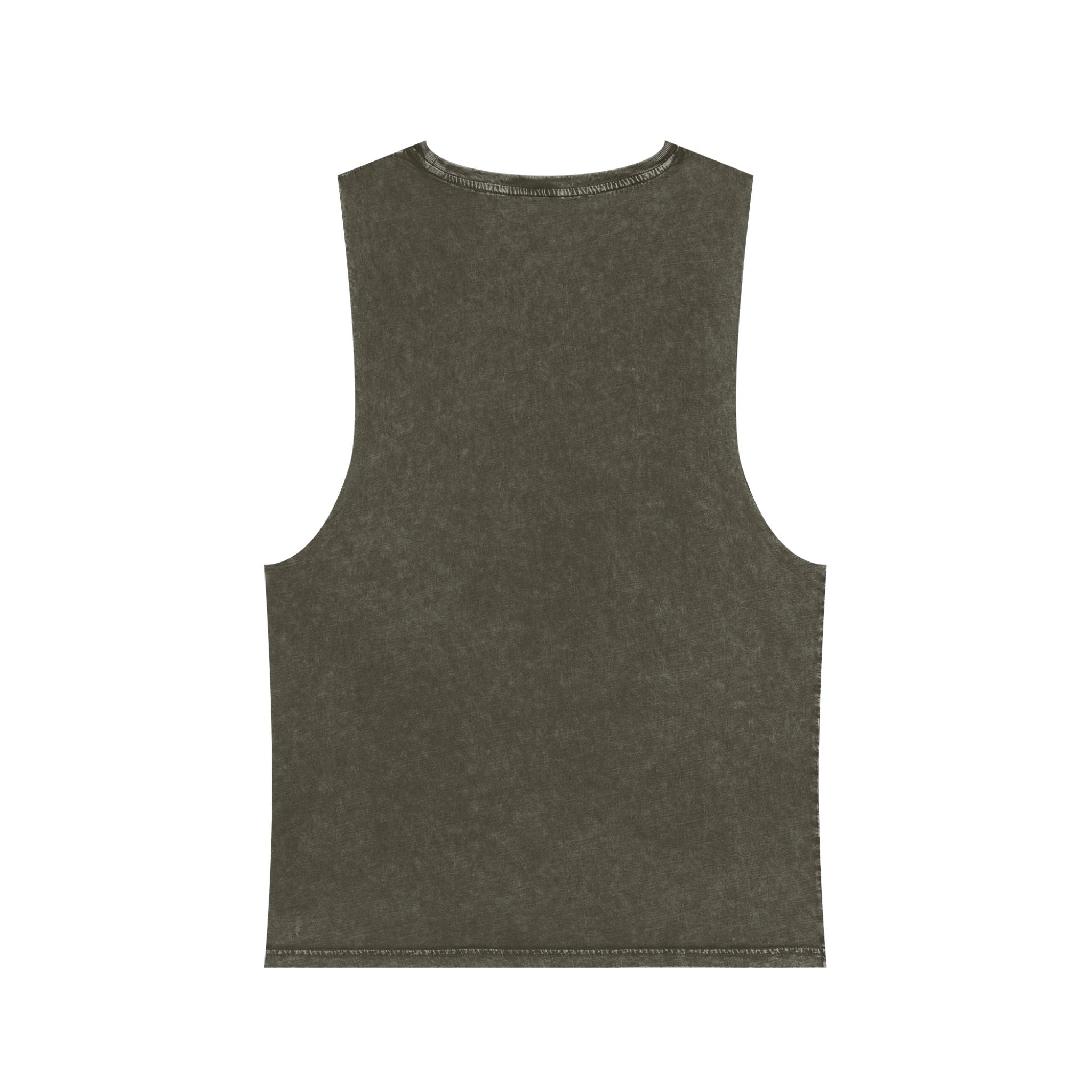 Unisex Stonewash Tank Top - Birds Of Creation No.1a