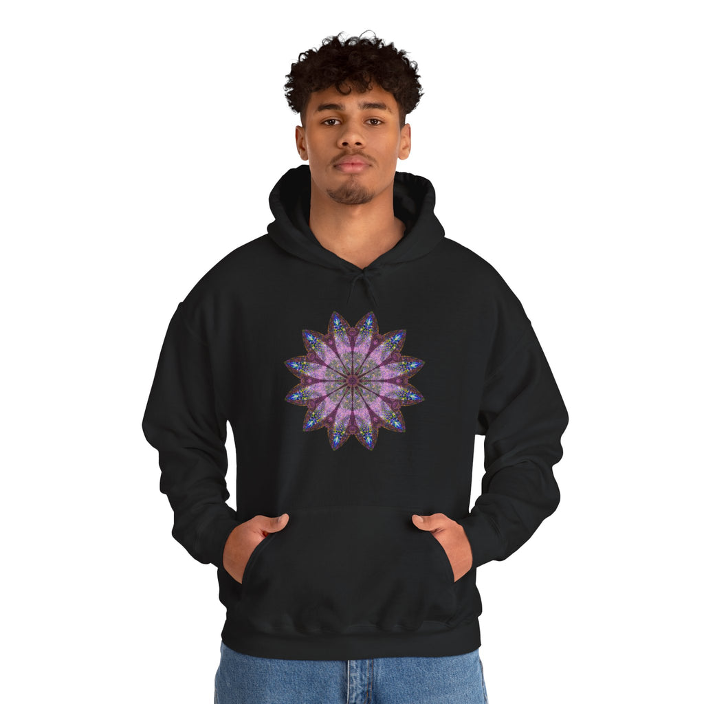 Unisex Heavy Blend™ Hooded Sweatshirt - Love Light Mandalas No.19