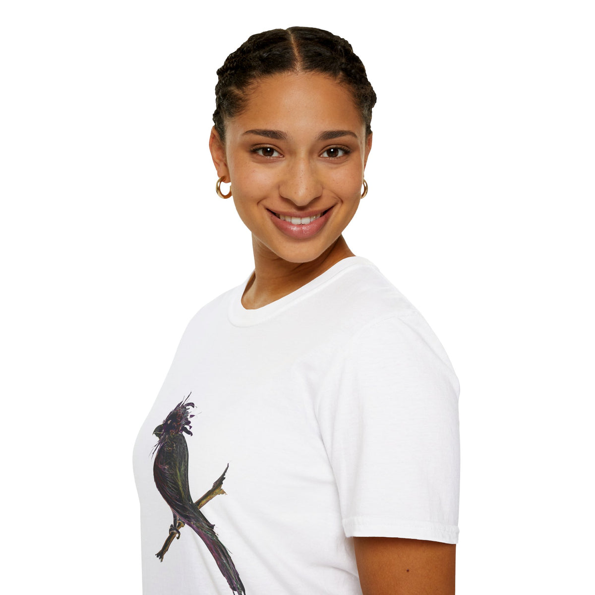Unisex Softstyle T-Shirt - Birds Of Creation No.1