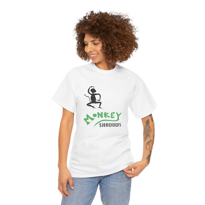 Unisex Heavy Cotton Tee - Monkey Shadows