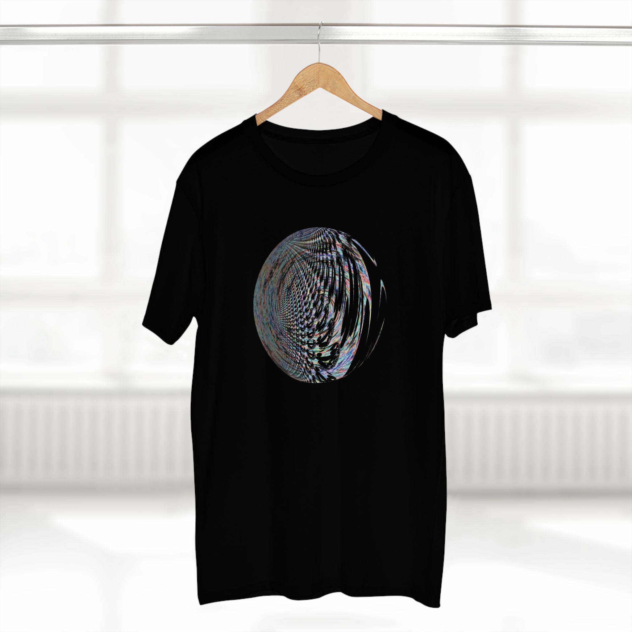 Men's Staple Tee - Fractal Moon No.2