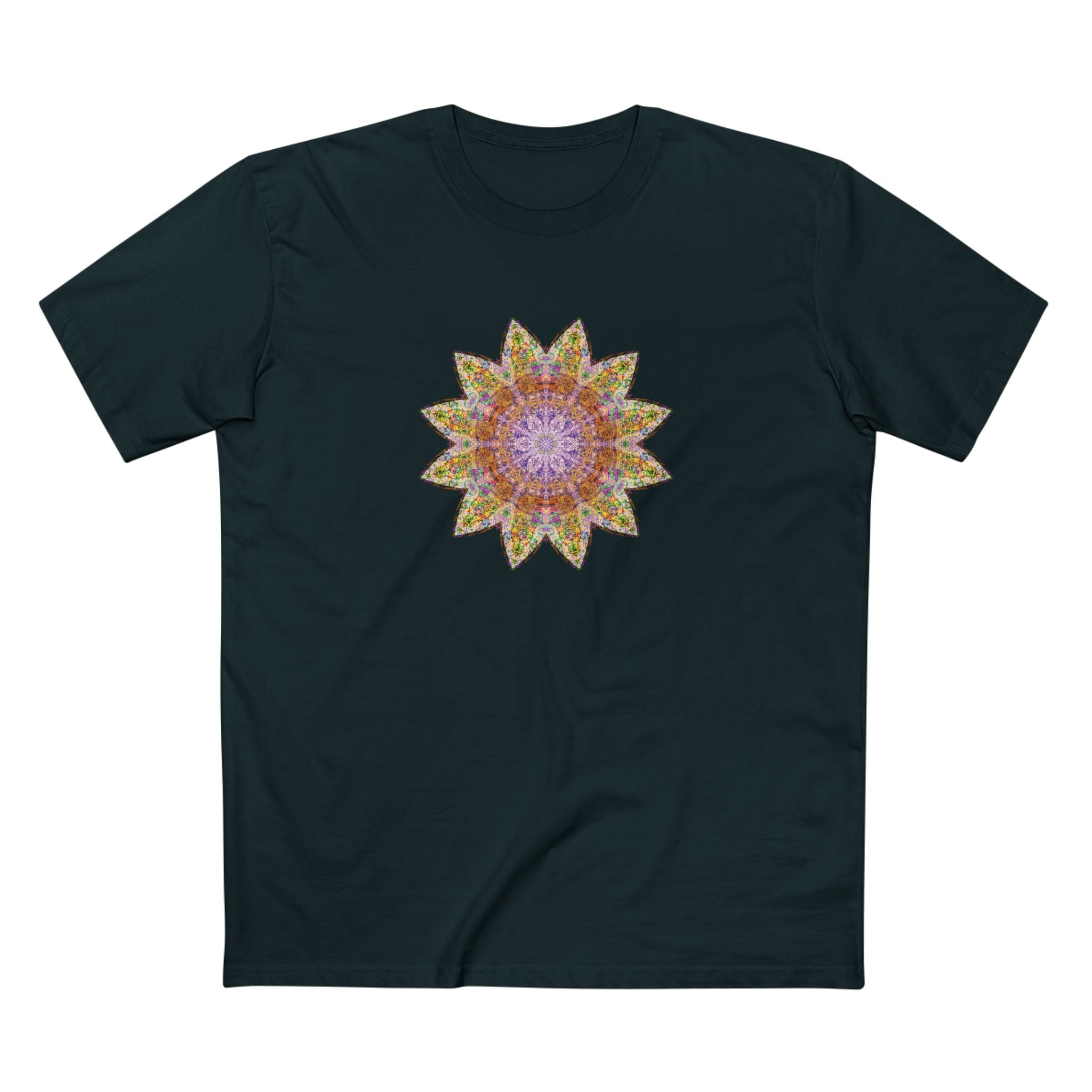 Men's Staple Tee - Love Light Mandalas No.14