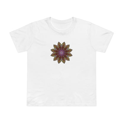 Women’s Maple Tee - Love Light Mandalas No.13