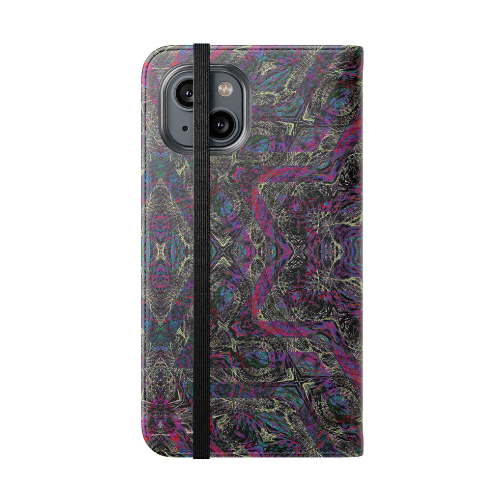 iPhone 14 Flip Case - P5 Kaleidoscopic No.33