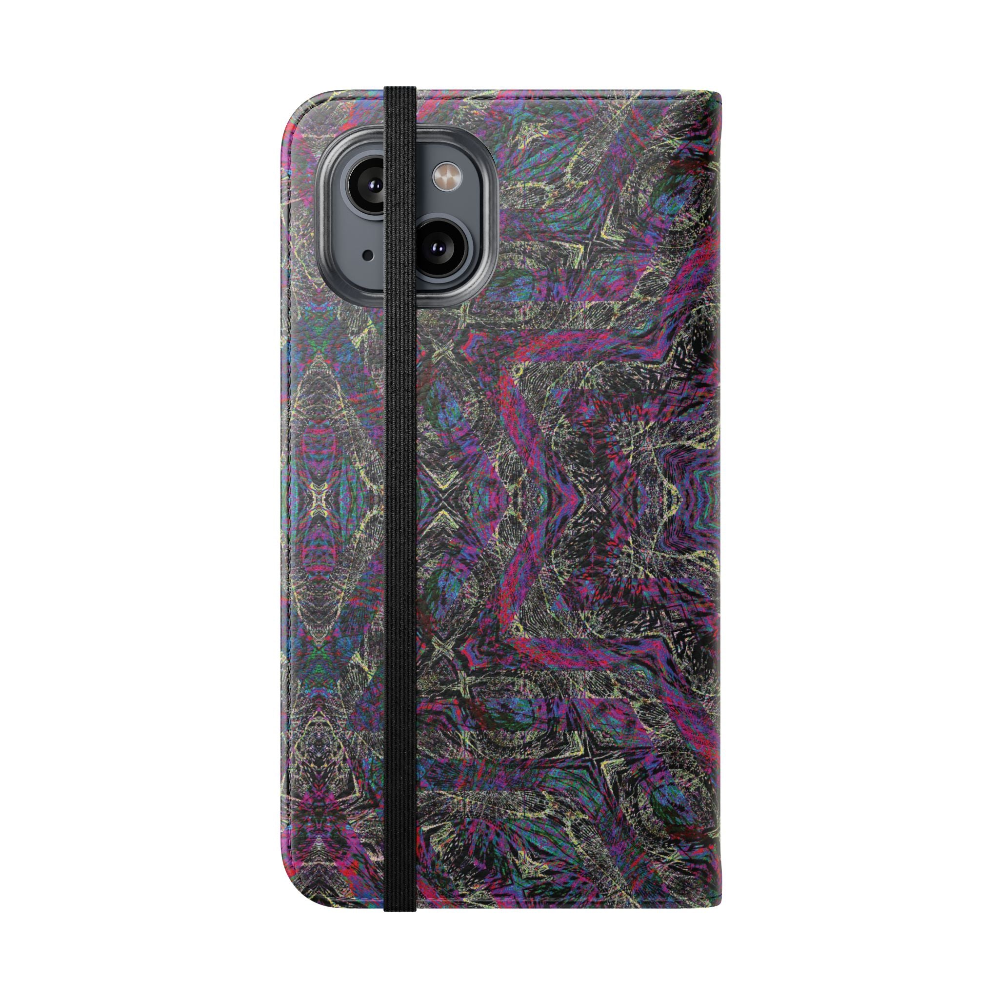 iPhone 14 Flip Case - P5 Kaleidoscopic No.33