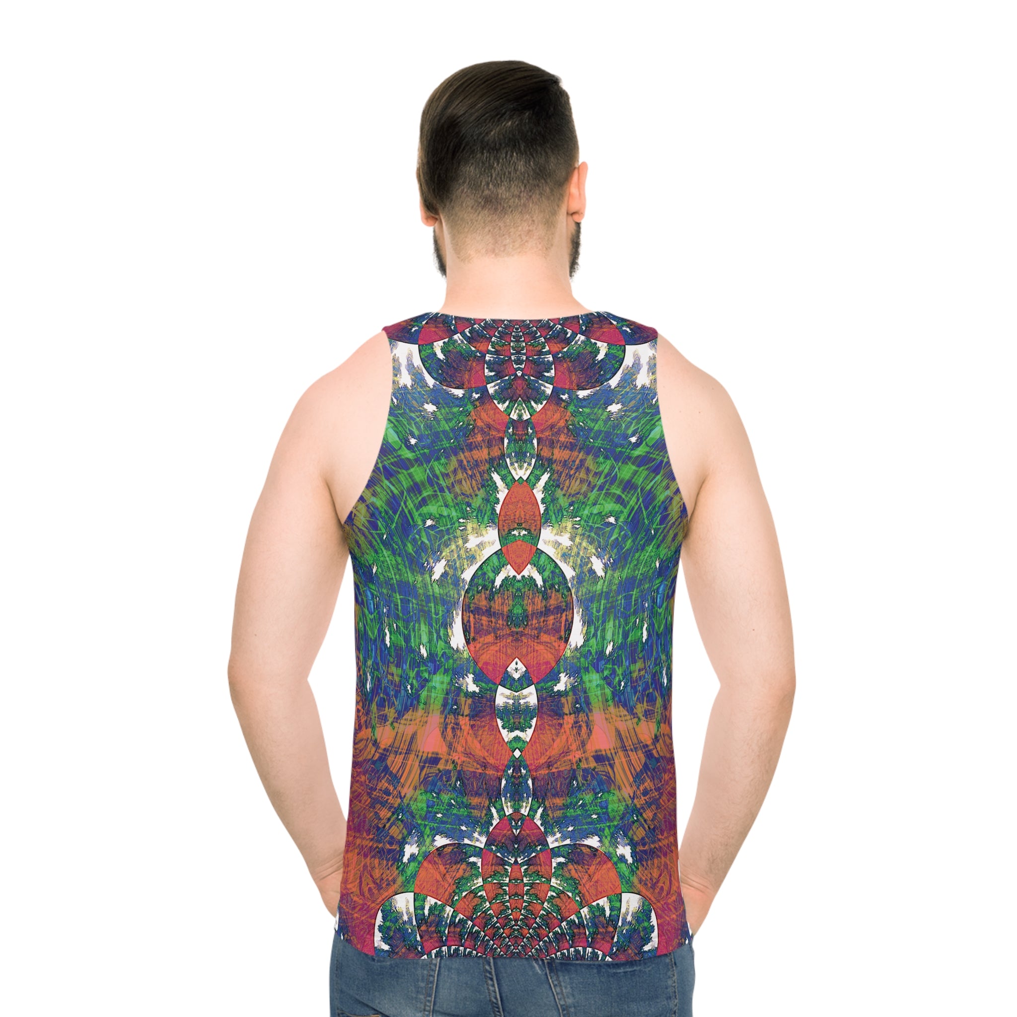 Unisex Tank Top - Love Light Fractals No.2