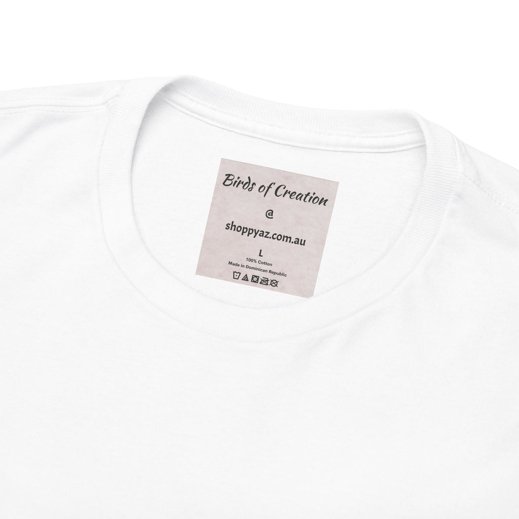 Unisex Heavy Cotton Tee - Birds Of Creation No.2