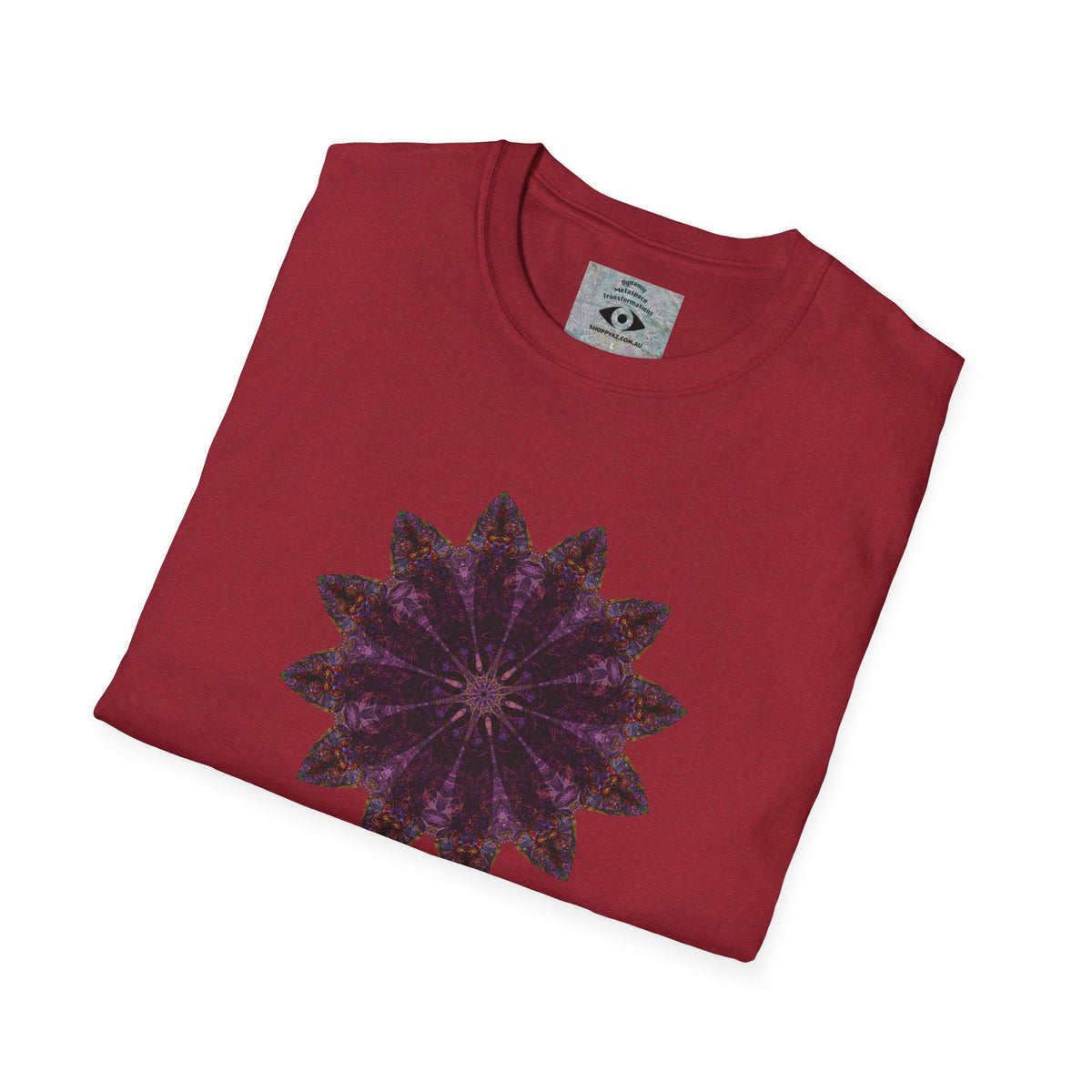 Unisex Softstyle T-Shirt - Love Light Mandalas No.15