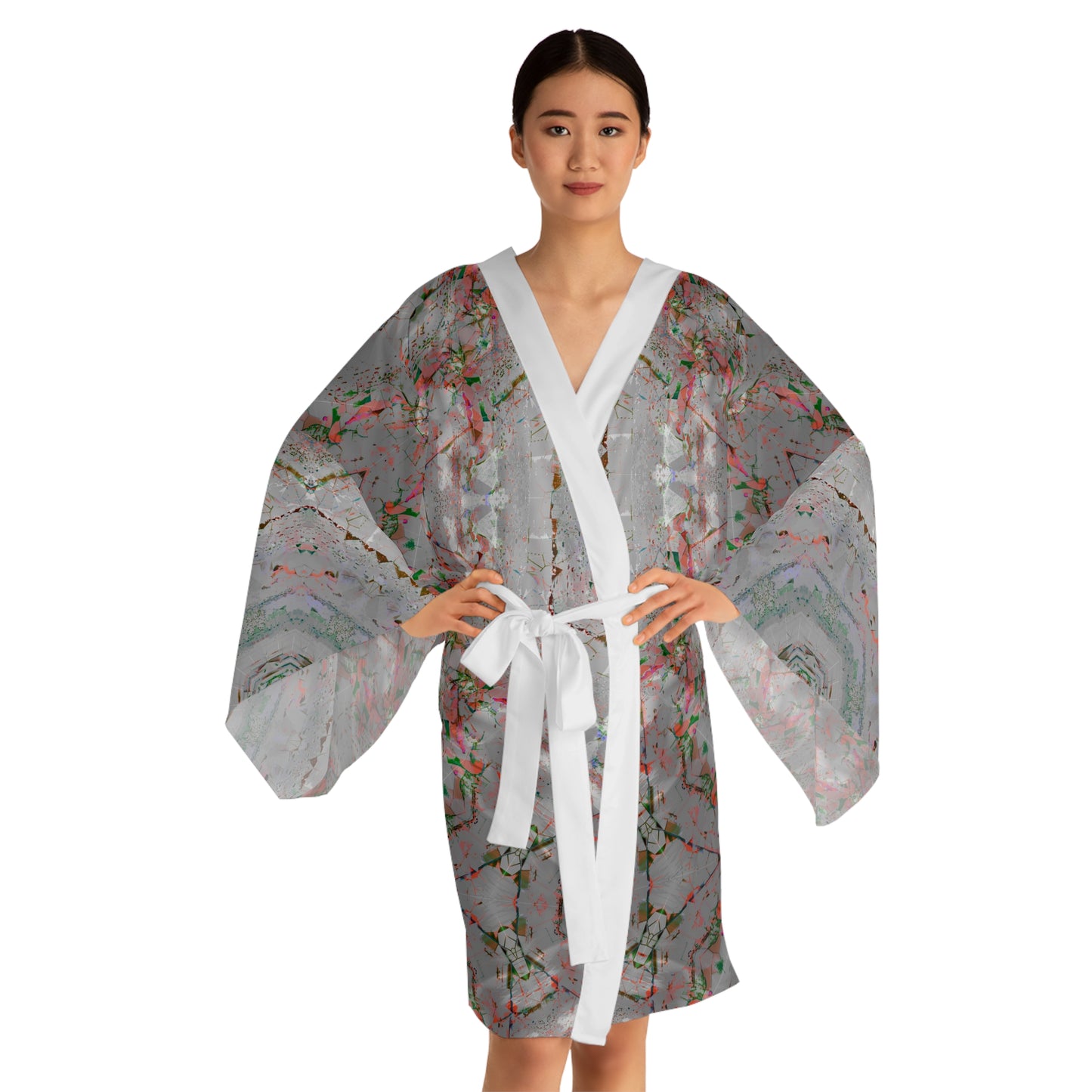 Long Sleeve Kimono Robe - DK Series No.1