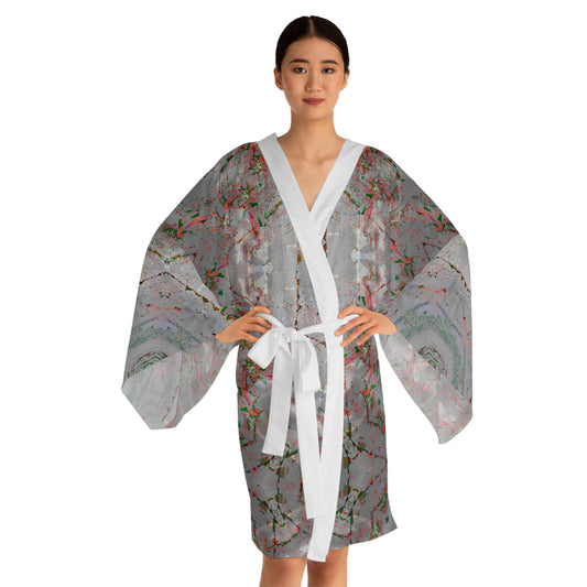 Long Sleeve Kimono Robe - DK Series No.1