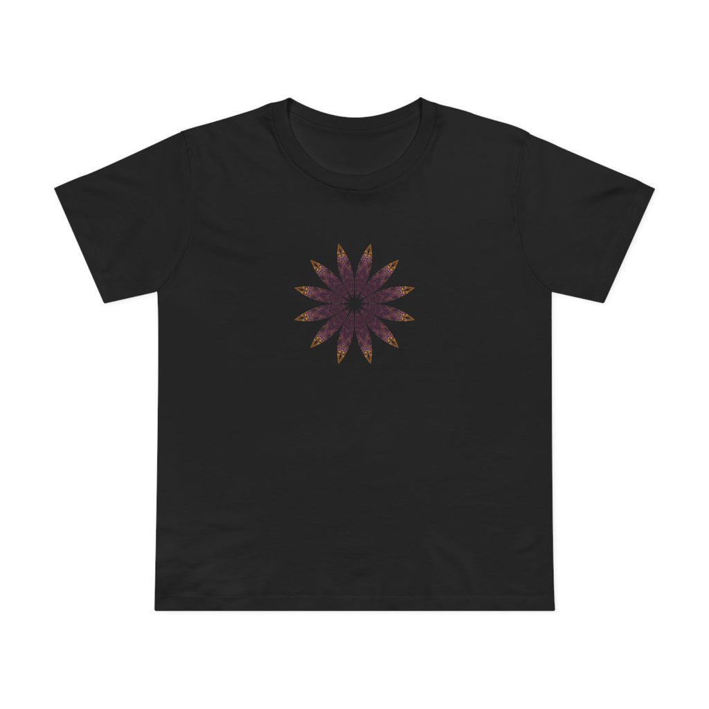 Women’s Maple Tee - Love Light Mandalas No.2