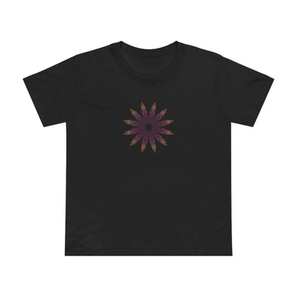 Women’s Maple Tee - Love Light Mandalas No.2