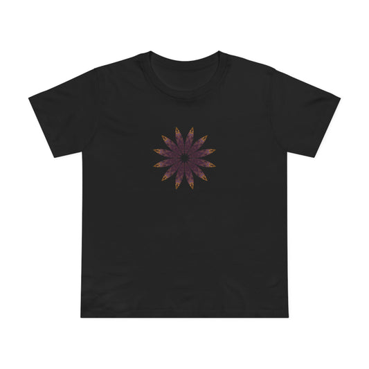 Women’s Maple Tee - Love Light Mandalas No.2