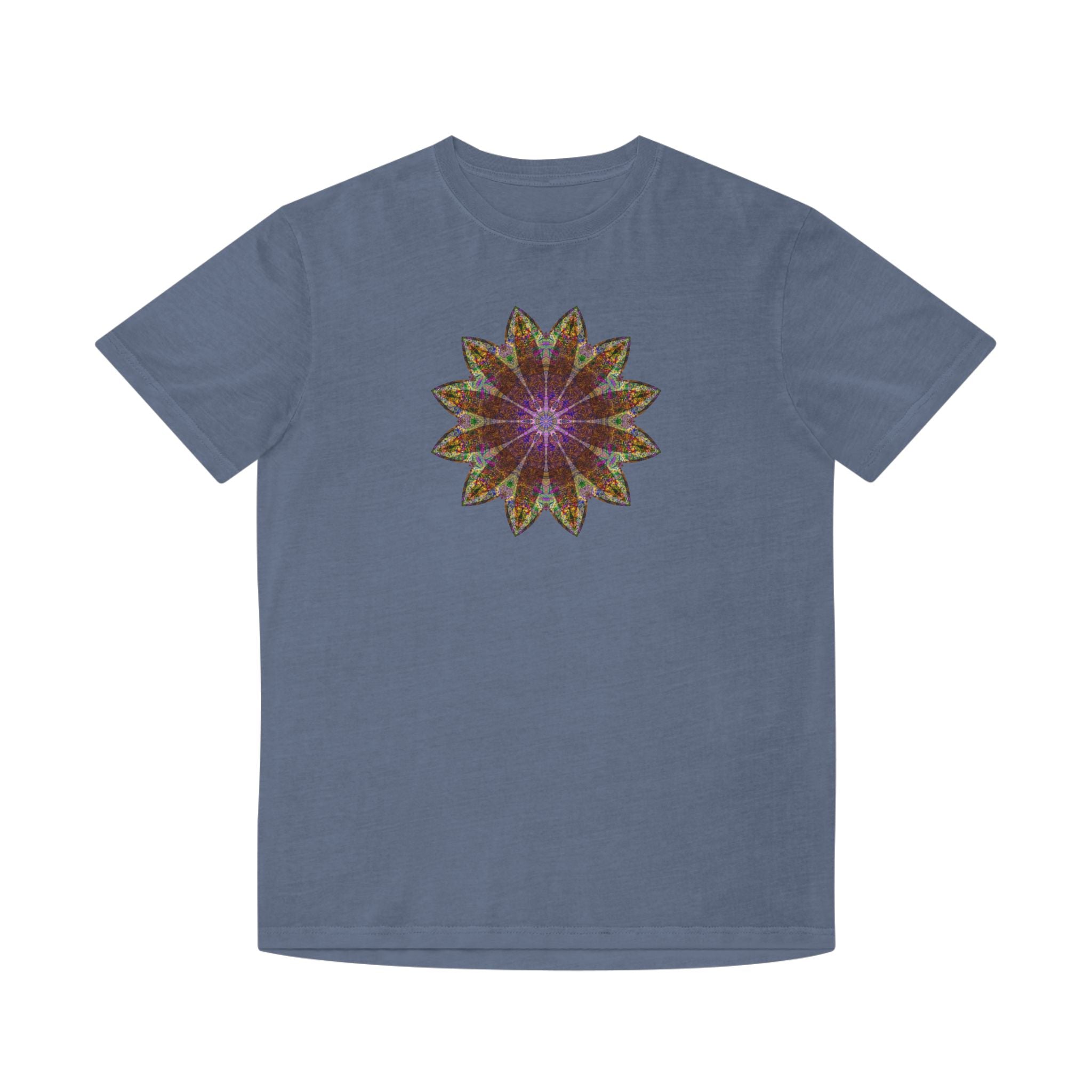 Unisex Faded Shirt - Love Light Mandalas No.13