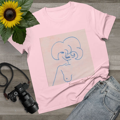 Women’s Maple Tee - Frequent Daydreams Sketch No.45