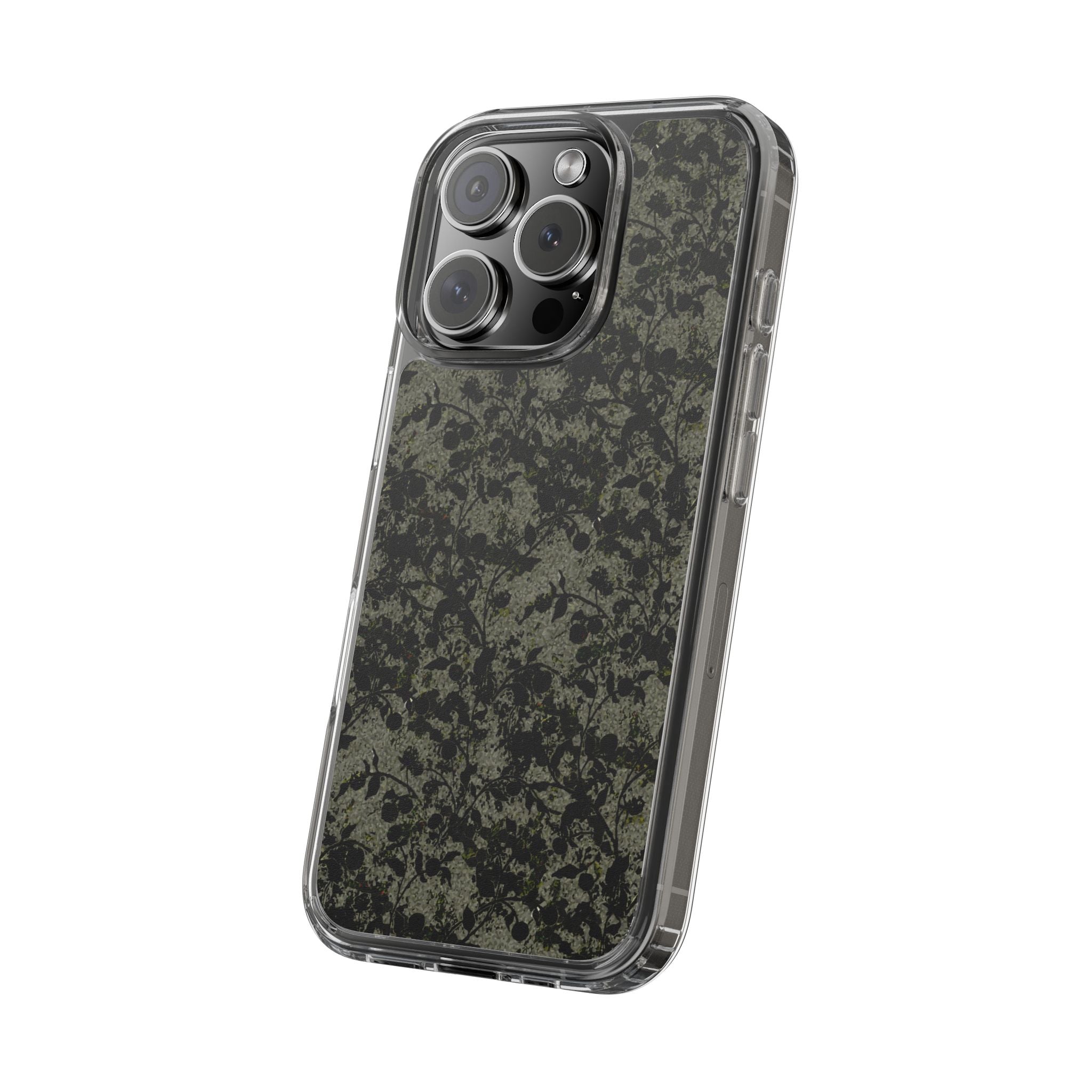 iPhone 16 Clear Case – Hidden Weave Series V3 No.25