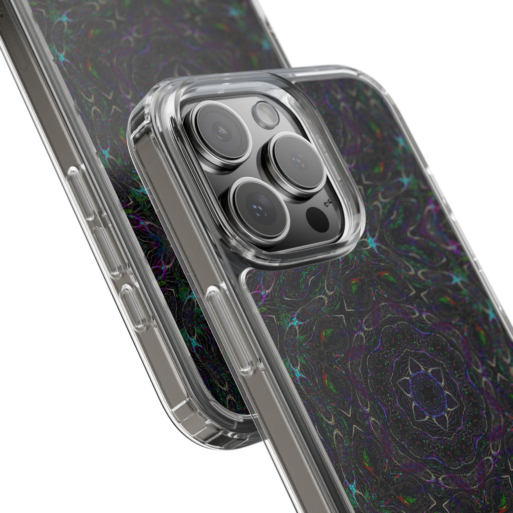 iPhone 16 Clear Case – P5 Kaleidoscopic No.32