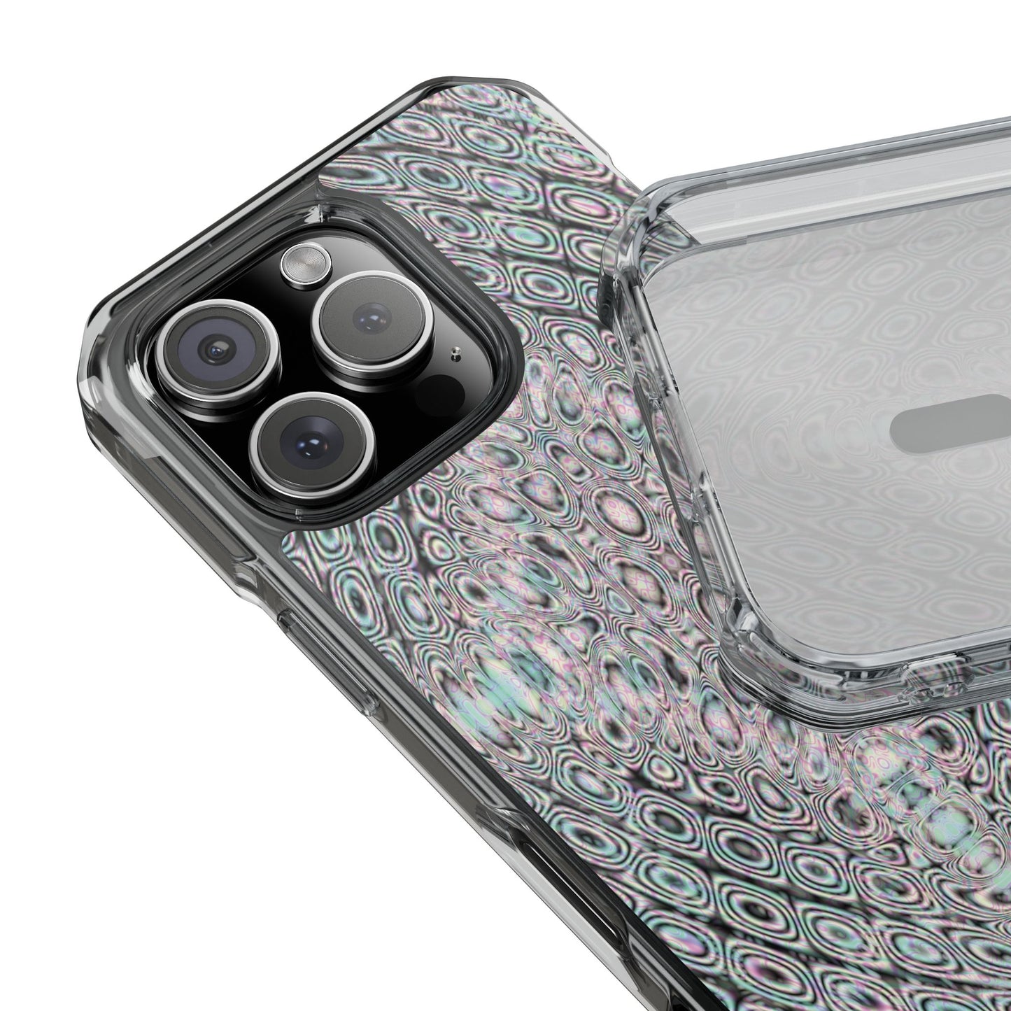 iPhone 16 Magnetic Clear Impact Case - DMT Seer No.13
