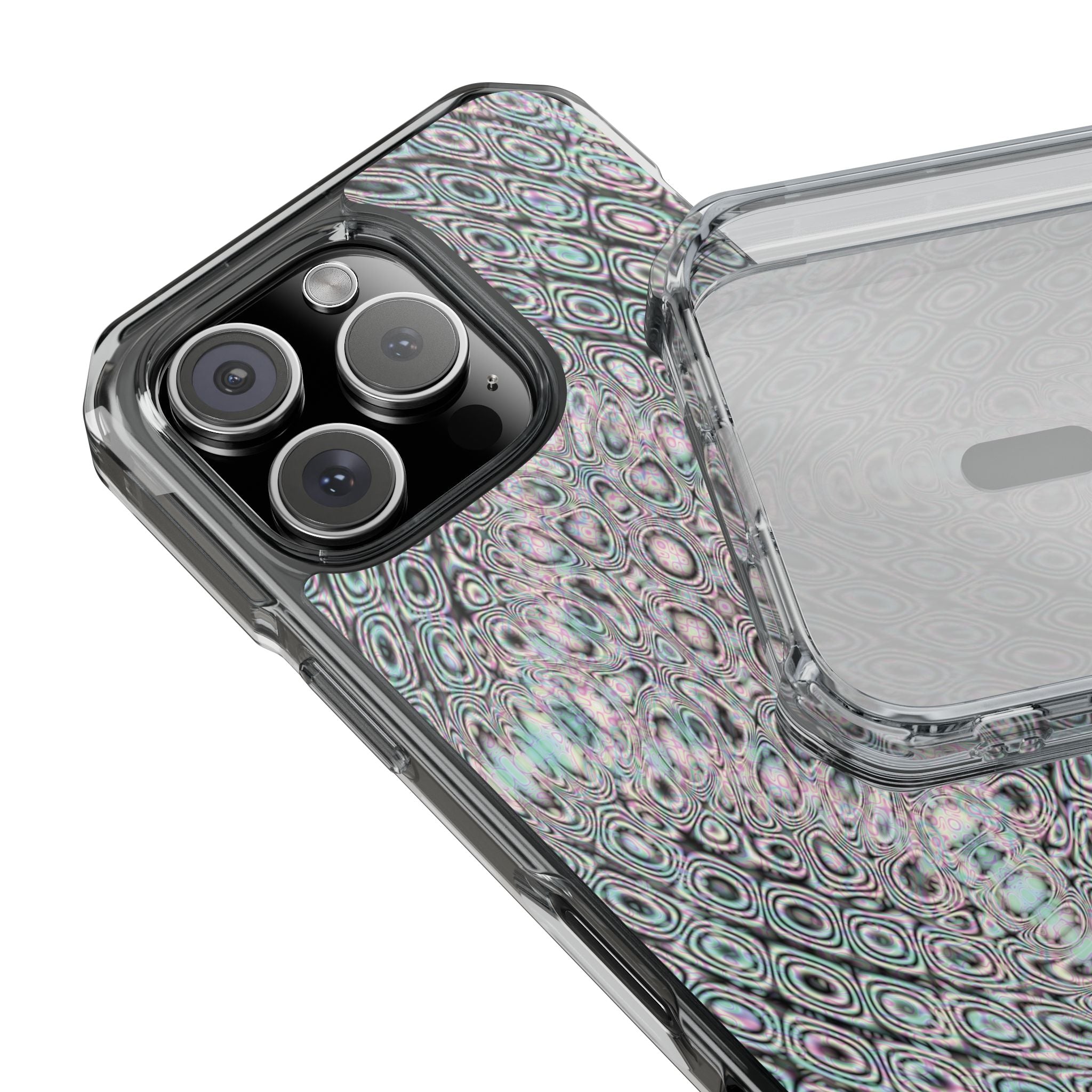 iPhone 16 Magnetic Clear Impact Case - DMT Seer No.13