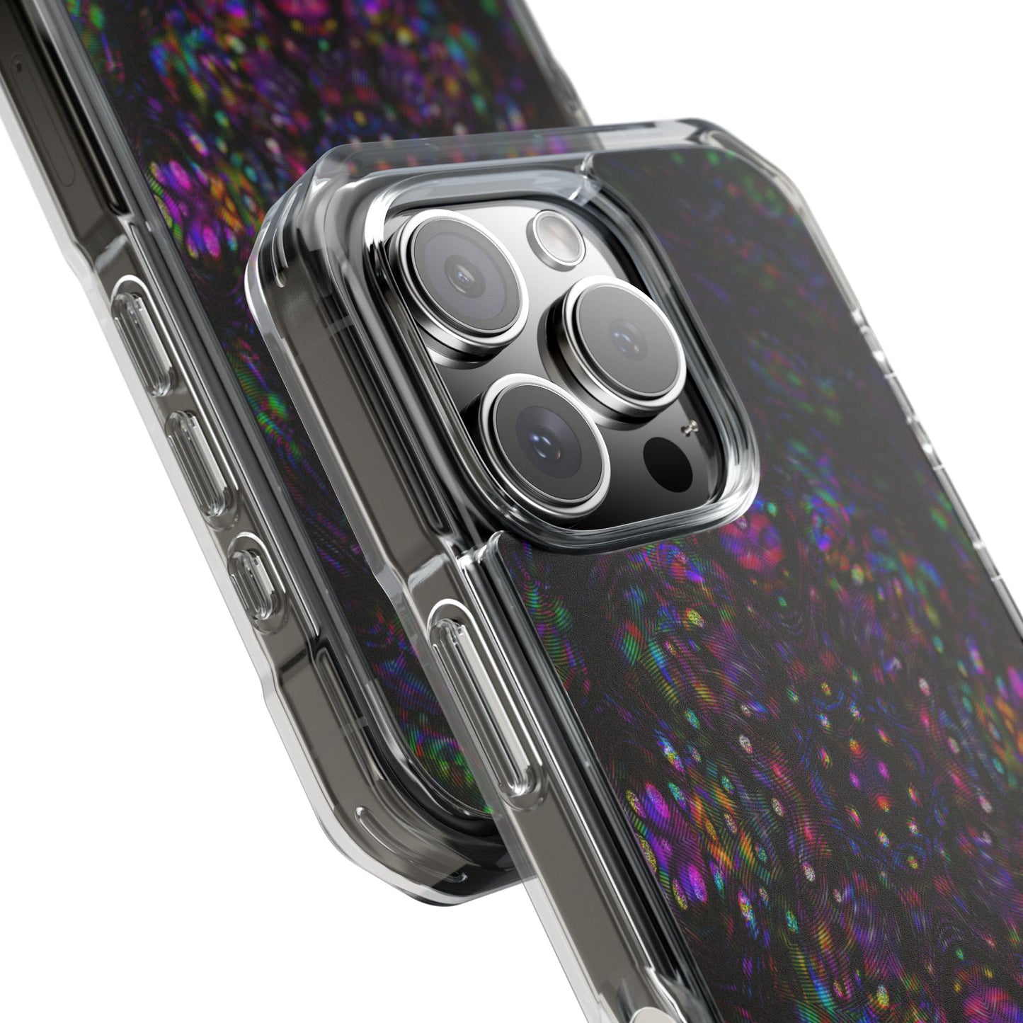 iPhone 16 Magnetic Clear Impact Case - DMT Scribe Tiles No.3