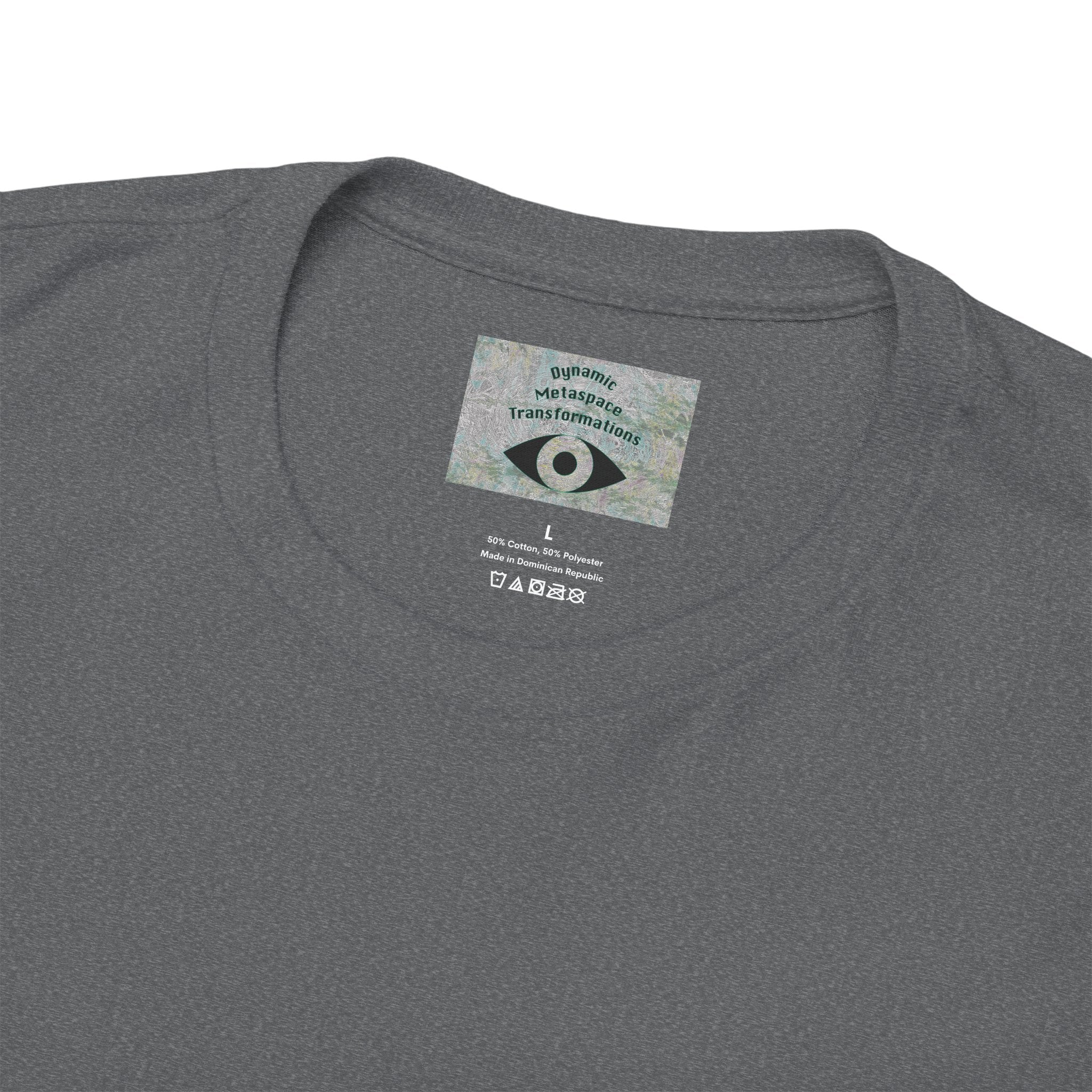 Unisex Heavy Cotton Tee (Back) - DMT Seer No.8