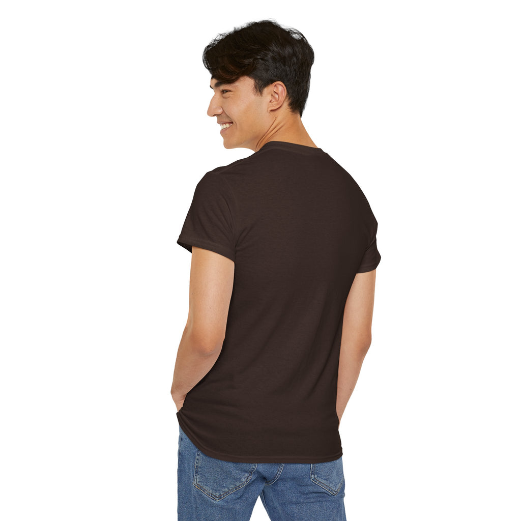Unisex Heavy Cotton Tee - The Traveller Series (Abstract Autumn)