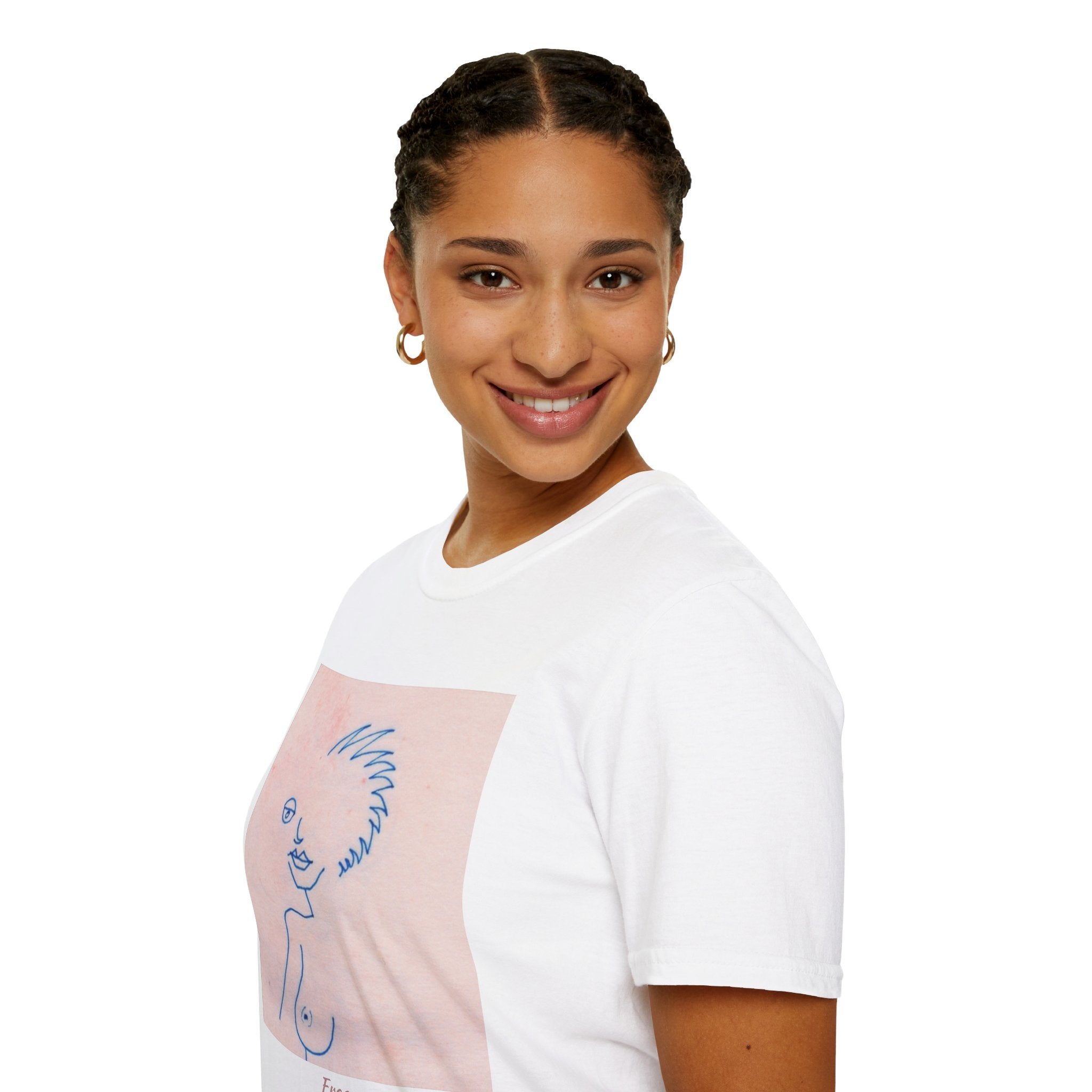 Unisex Softstyle T-Shirt - Frequent Daydreams Sketch No.46