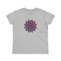 Women's Midweight Cotton Tee - Love Light Mandalas No.23