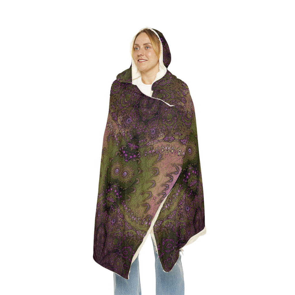 Snuggle Blanket - Love Light Fractals No.8