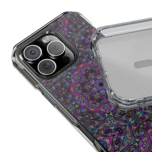 iPhone 16 Magnetic Clear Impact Case - P5 Kaleidoscopic No.33