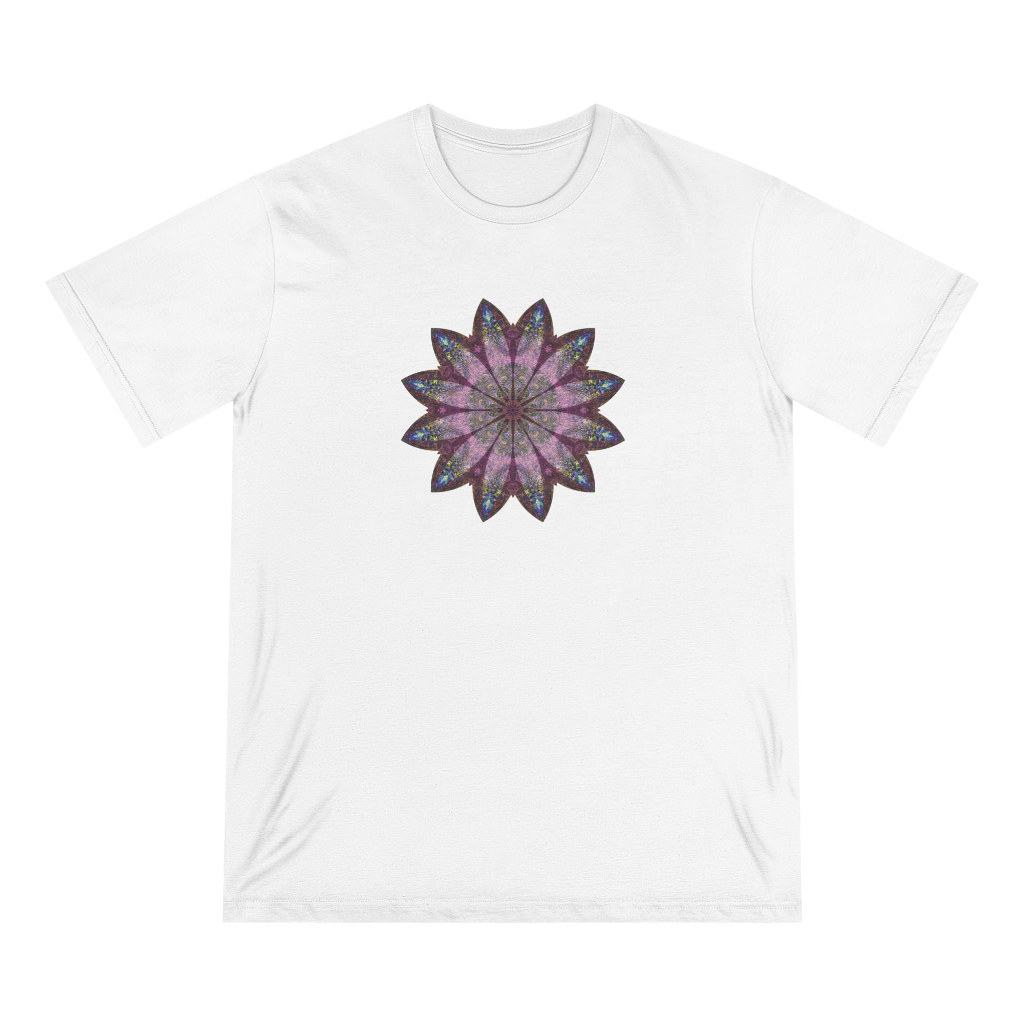 Organic Staple T-shirt - Love Light Mandalas No.19