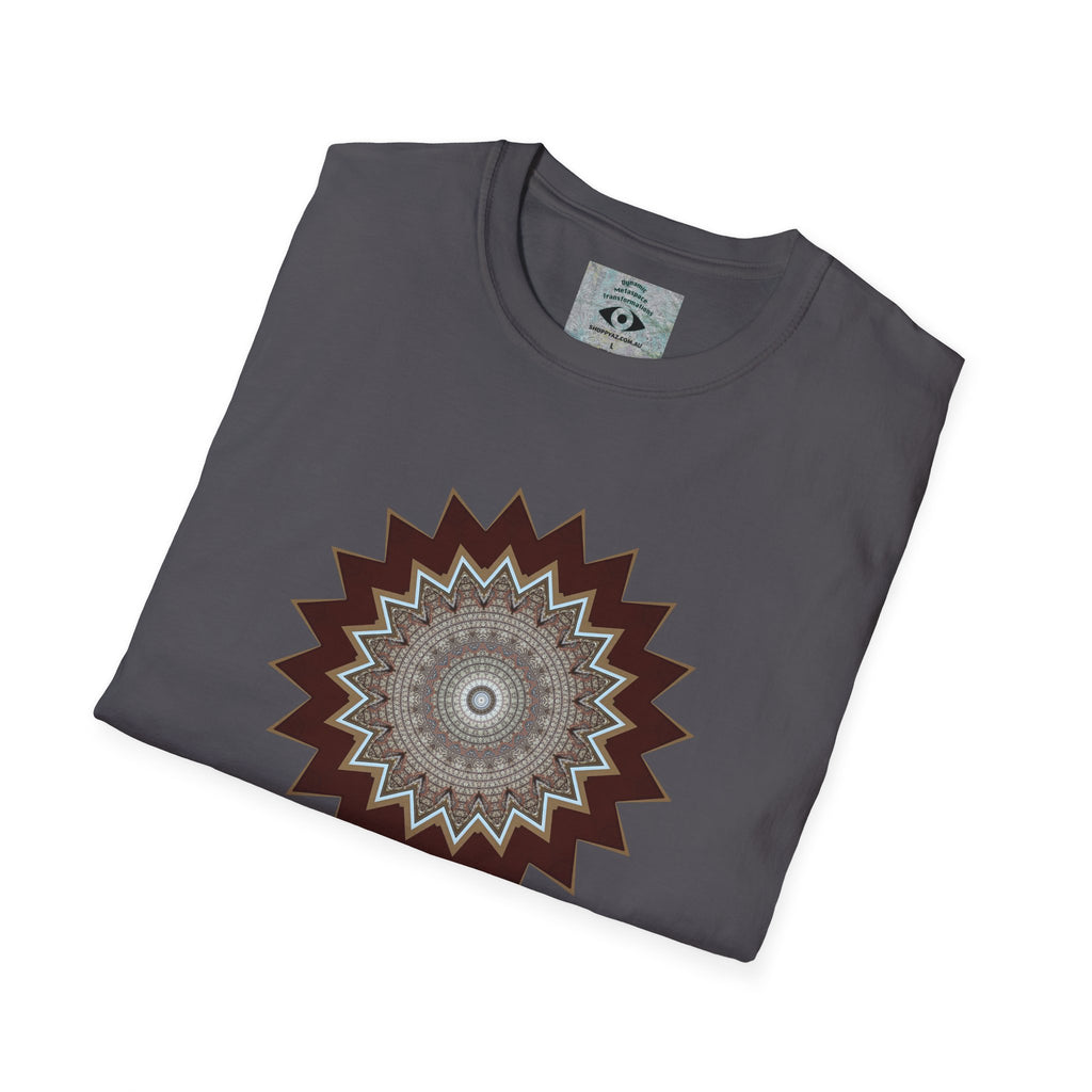 Unisex Softstyle T-Shirt - Mycelium Mandalas No.1