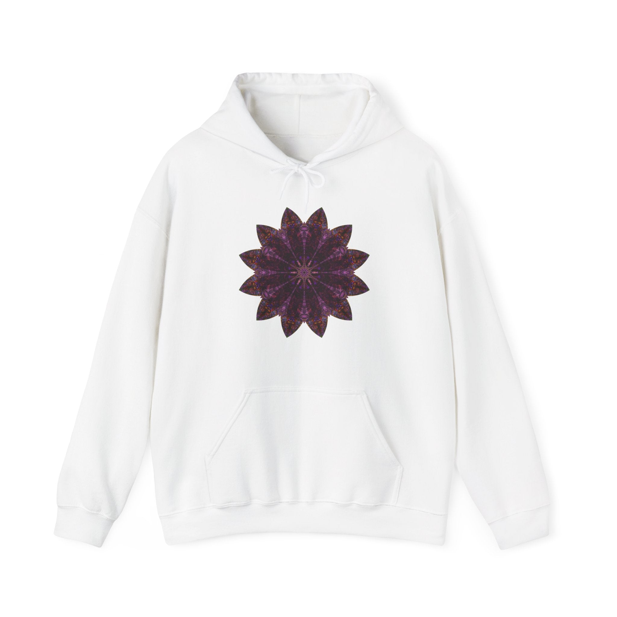Unisex Heavy Blend™ Hooded Sweatshirt - Love Light Mandalas No.15
