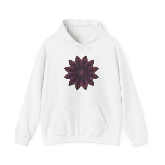 Unisex Heavy Blend™ Hooded Sweatshirt - Love Light Mandalas No.15