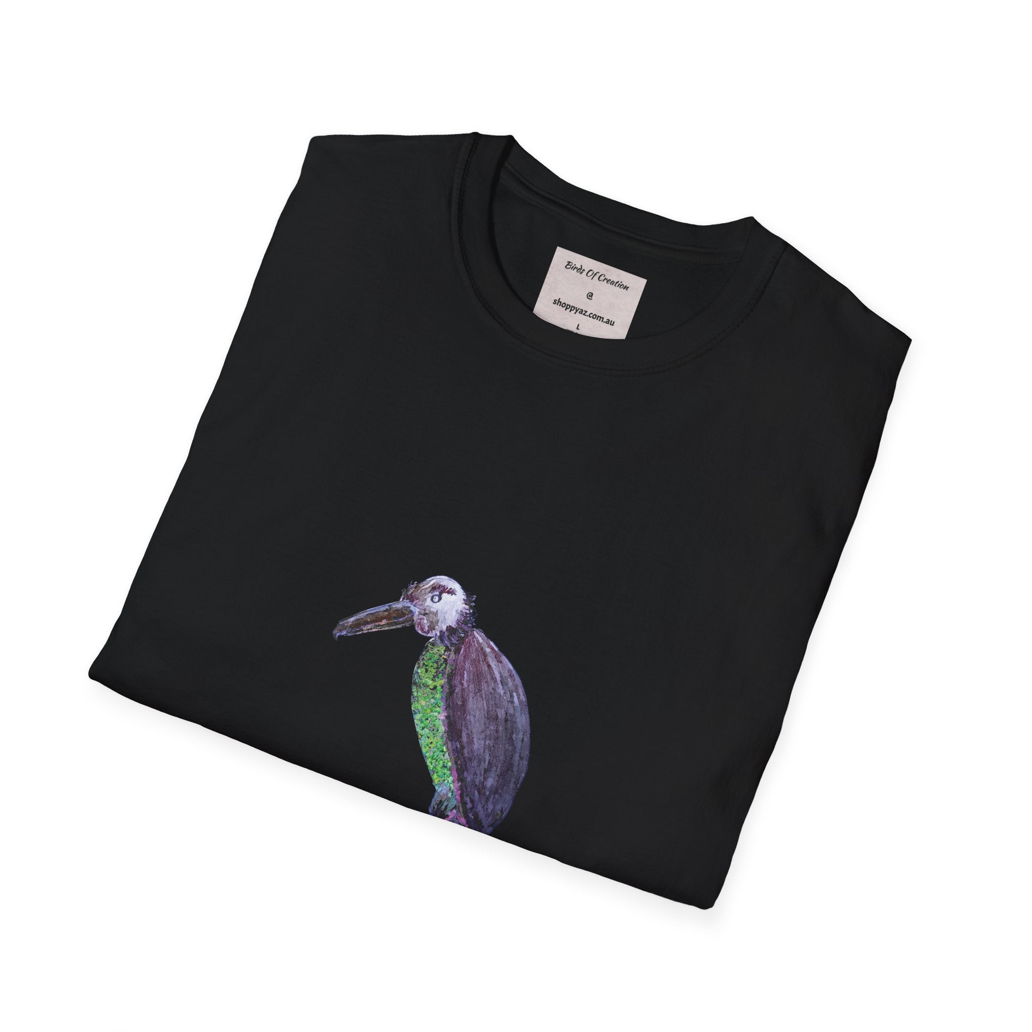 Unisex Softstyle T-Shirt - Birds Of Creation No.2