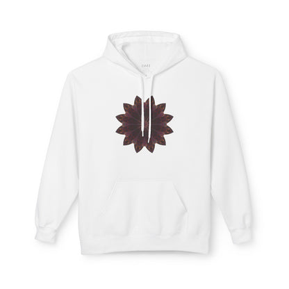 Unisex Midweight Softstyle Fleece Hoodie - Love Light Mandalas No.5