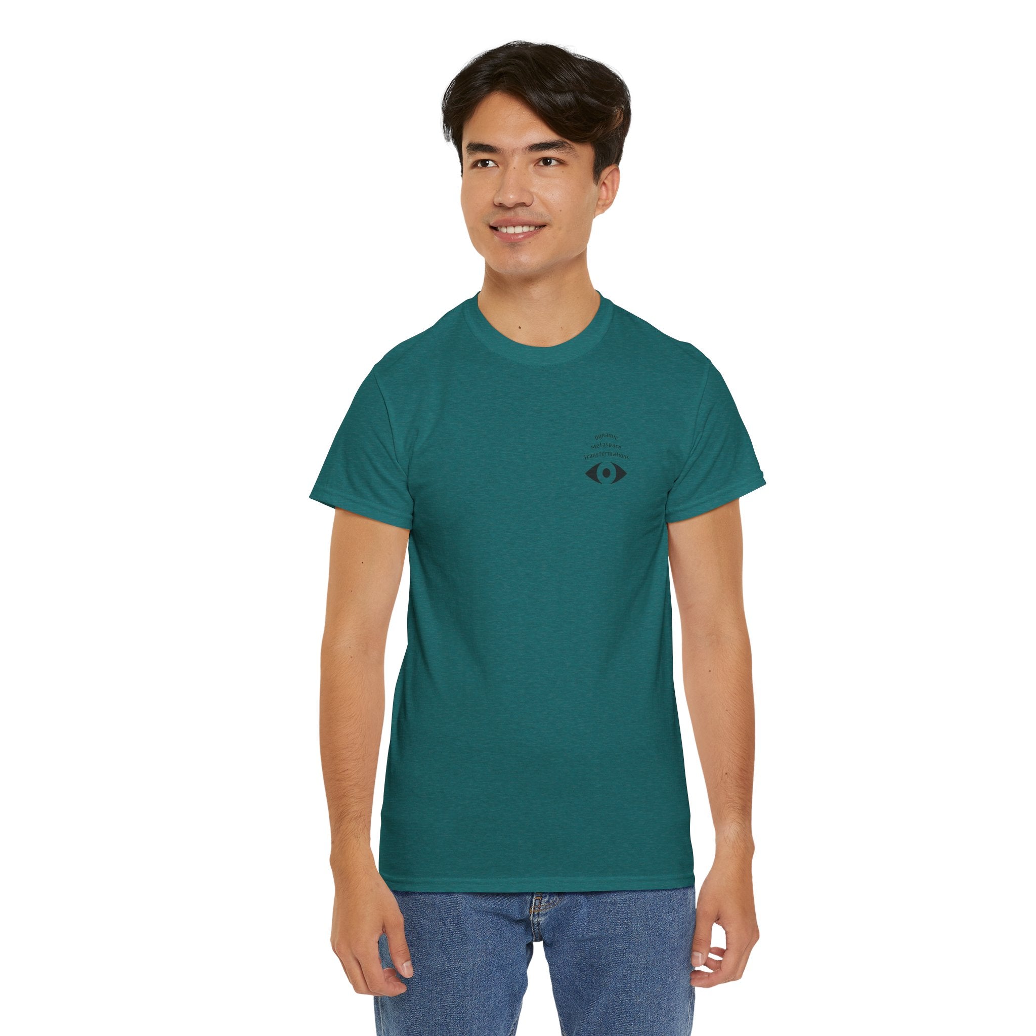 Unisex Heavy Cotton Tee (Back) - DMT Seer No.1