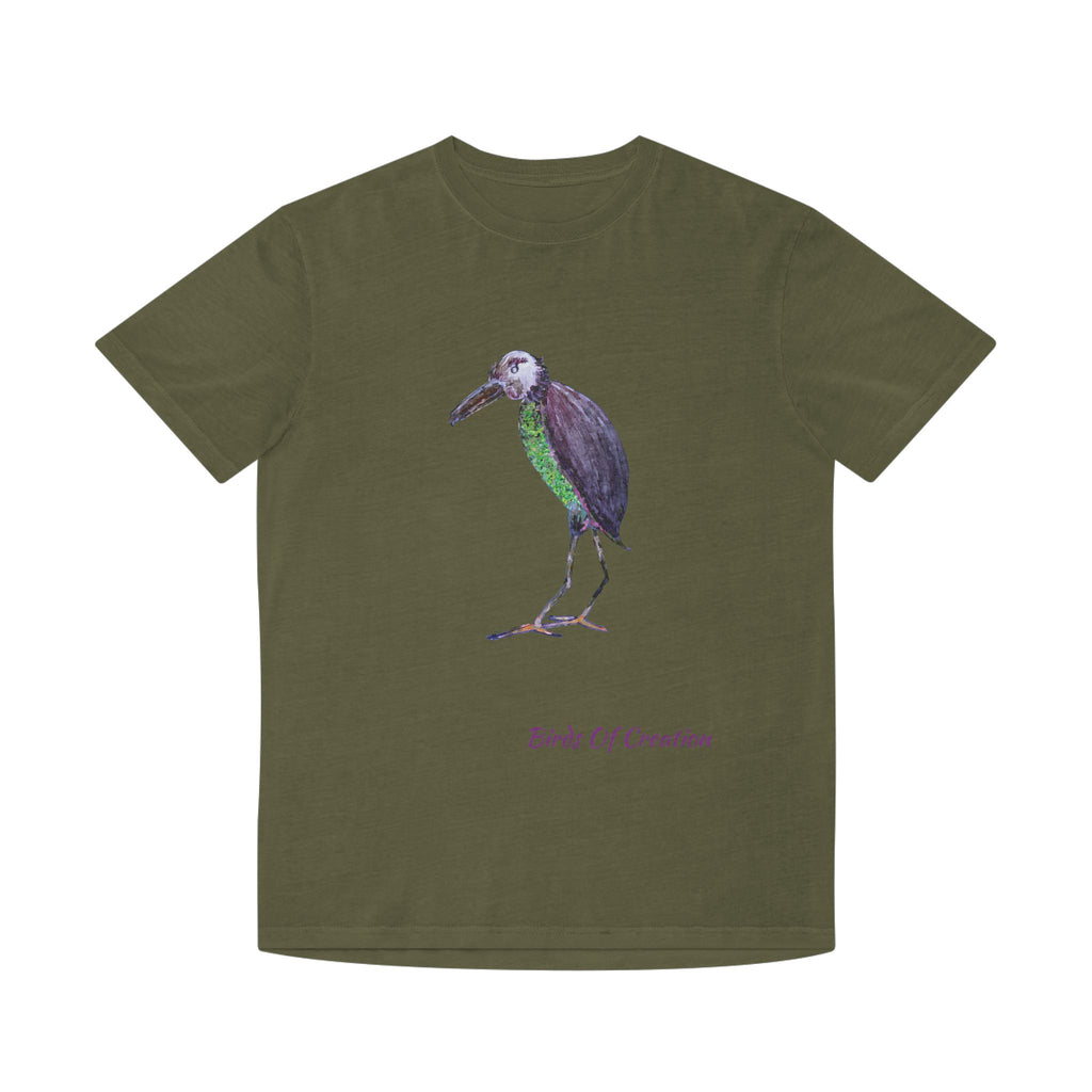 Unisex Faded Shirt - Birds Of Creation No.2