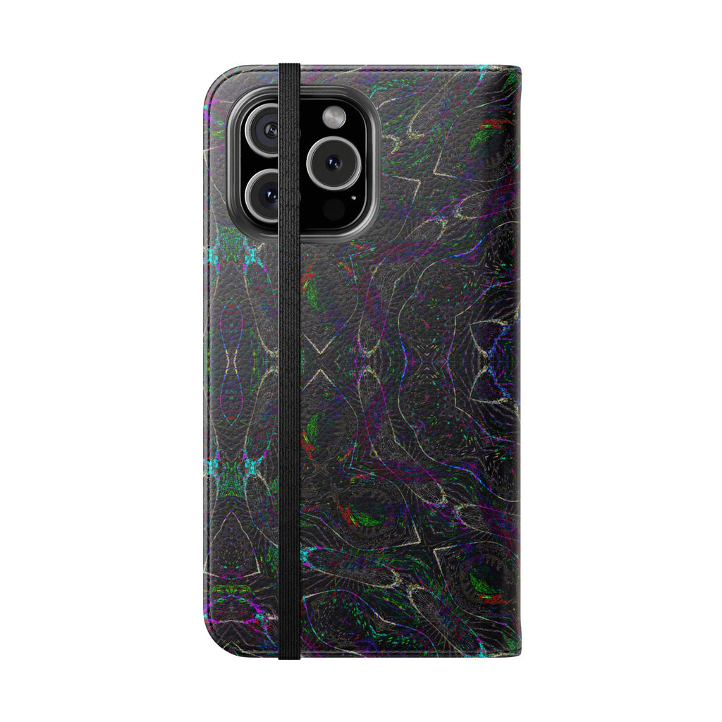 iPhone 16 Flip Case - P5 Kaleidoscopic No.32