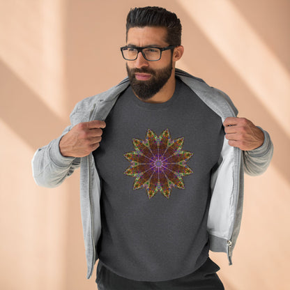 Unisex Crewneck Sweatshirt - Love Light Mandalas No.13