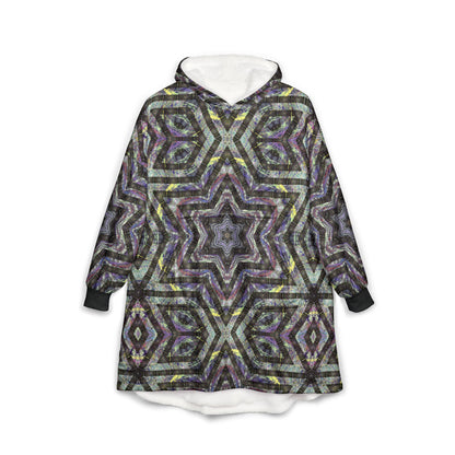 Unisex Hooded Blanket - Kaleidoscope P5 No.1
