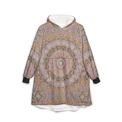 Unisex Hooded Blanket - DMT Seer No. 6