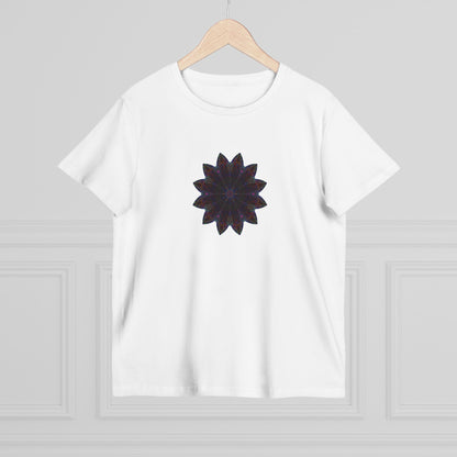Women’s Maple Tee - Love Light Mandalas No.25