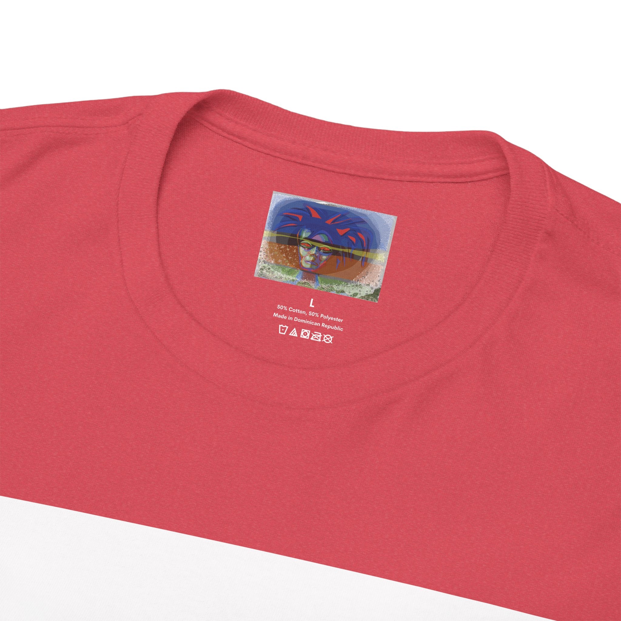 Unisex Heavy Cotton Tee - The Traveller Series (Shadow)