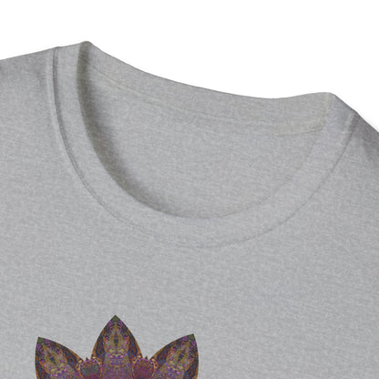 Unisex Softstyle T-Shirt - Love Light Mandalas No.6